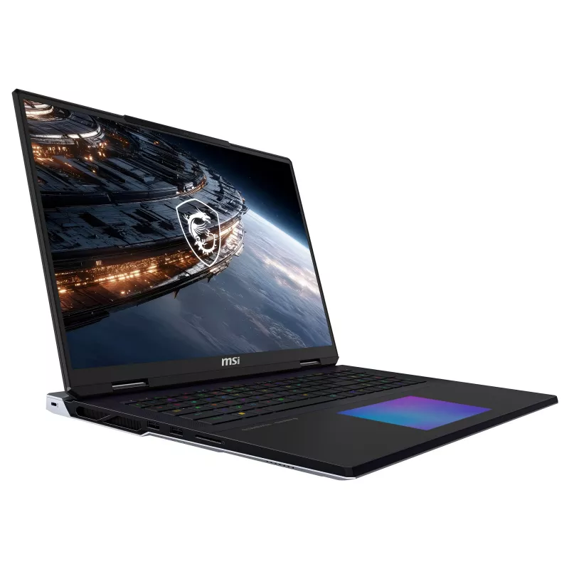Laptop gamingowy MSI Titan 18 HX A2WJ-1410FRY, 18 cali UHD+ Mini LED 240Hz, Intel Core Ultra 9 290HX Plus, 64GB DDR5, 2TB SSD, GeForce RTX 5090 24GB, Windows 11 Pro, francuska klawiatura AZERTY