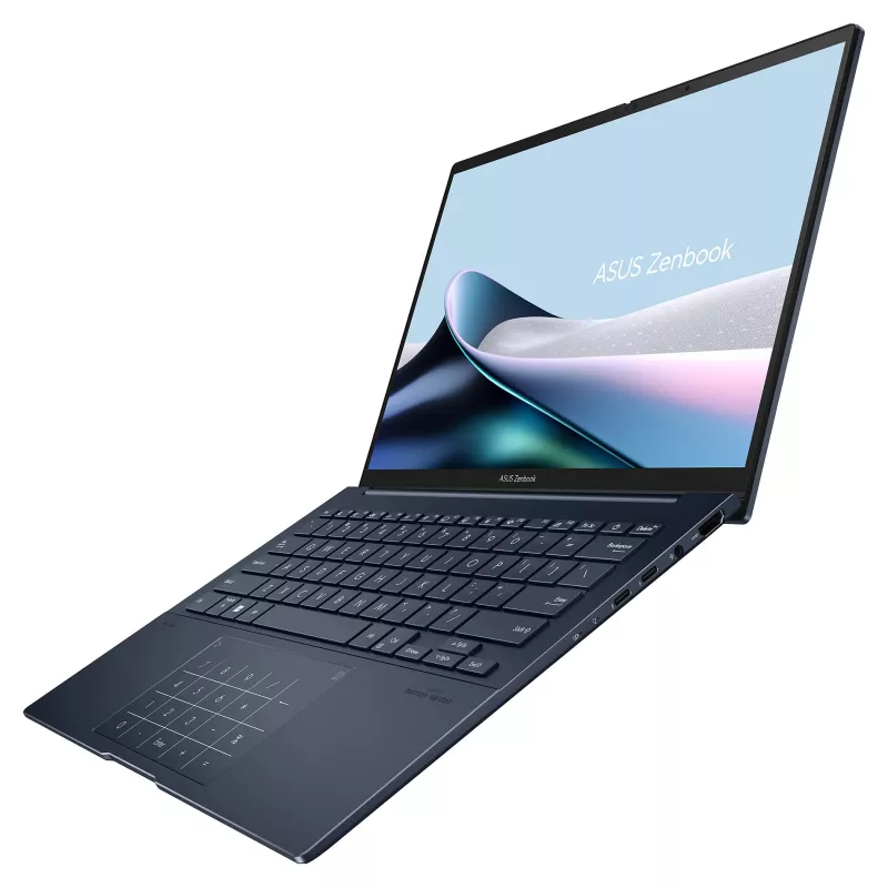 Laptop ASUS Zenbook 14 UX3405CA-ISSQD0X, 14 cali WUXGA OLED, Intel Core Ultra 7 255H, 16GB LPDDR5x, 512GB SSD, Windows 11 Pro, francuska klawiatura AZERTY