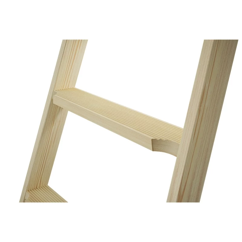 HAILO H77 ComfortLine Dwustronna Drewniana Drabina Schodkowa 2x5 Stopni