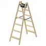 HAILO Drabina dwustronna H77 ComfortLine drewniana 2x6 stopni