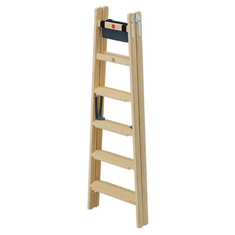 HAILO Drabina dwustronna H77 ComfortLine drewniana 2x6 stopni