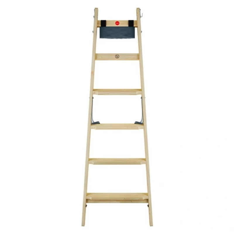 HAILO Drabina dwustronna H77 ComfortLine drewniana 2x6 stopni