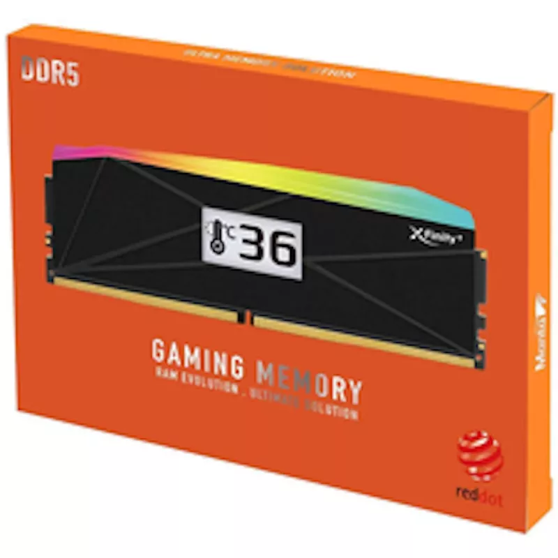 V-Color Manta XFinity+ aRGB DDR5-8000 RAM, CL40, EXPO - 32 GB Dual-Kit, Czarny