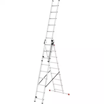 HAILO ProfiStep Combi drabina aluminiowa 3x12 stopni
