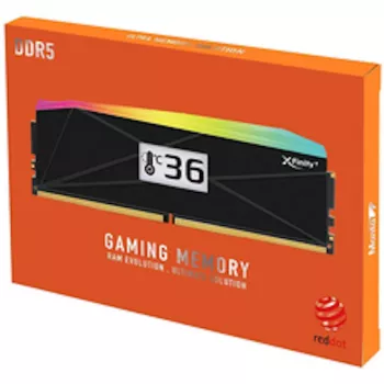 V-Color Manta XFinity+ aRGB 32GB (2x16GB) DDR5-6000 CL28 zestaw pamięci do komputera stacjonarnego, czarny