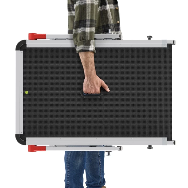 HAILO TP2 Pro platforma schodowa - regulowana aluminiowa platforma robocza do schodów, 150 kg, EN 131