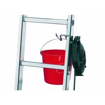 HAILO SafetyLine Haczyk na wiadro 9952-001 Akcesorium drabiny z uchwytem na narzędzia i zaciskiem na kabel