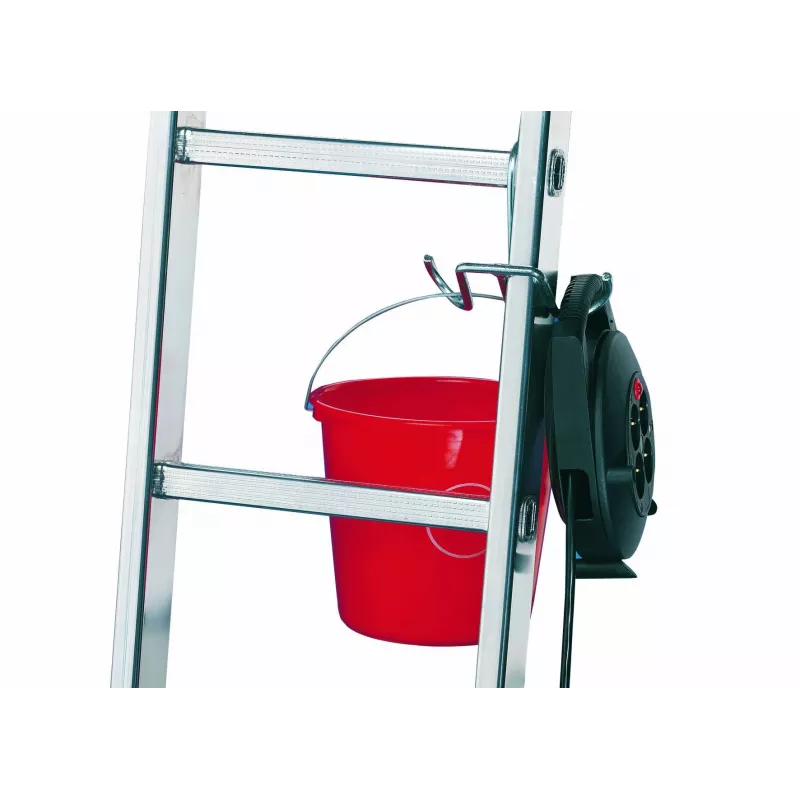 HAILO SafetyLine Haczyk na wiadro 9952-001 Akcesorium drabiny z uchwytem na narzędzia i zaciskiem na kabel