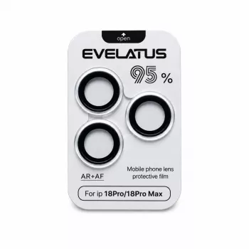 Evelatus Armor Series Ochrona obiektywu aparatu dla Apple iPhone 18 Pro / 18 Pro Max - Srebrny