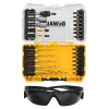 DEWALT DT70735T-QZ 25-częściowy zestaw końcówek do wkrętarki EXTREME FLEXTORQ z magnetycznym uchwytem na końcówki, walizka TSTAK