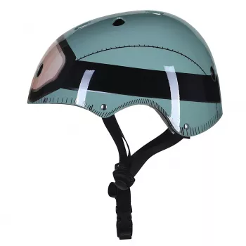 Hornit Military dziecięcy kask rowerowy 53-58 cm z tylnym światłem LED