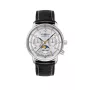 Zeppelin Mediterranee 96371 Damski zegarek kwarcowy, 36mm, biała tarcza, niebieski pasek skórzany