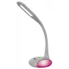 Lampa biurkowa LED Activejet VENUS RGB Grey ze zmieniającą kolor podstawą i ładowaniem USB