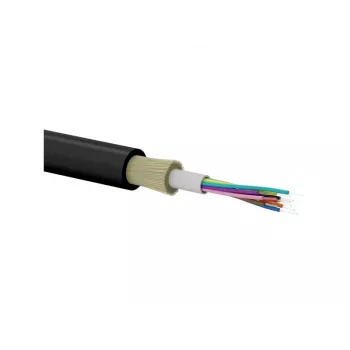 ALANTEC Uniwersalny światłowód jednomodowy OS2 U-DQ(ZN)BH 24J 9/125 LSOH Czarny