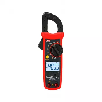 UNI-T UT202R True RMS cyfrowy miernik cęgowy 400A AC/DC napięcie rezystancja pojemność częstotliwość temperatura NCV