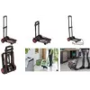 keeeper Easy-Fold wózek transportowy Mick, ładowność 50 kg, 34 x 24,5 x 93,5 cm, czarny