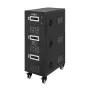 KEMOT PROavr-100k 100 kVA trójfazowy automatyczny stabilizator napięcia, silnik serwo, wejście 280-430V, wyjście 380V, LCD, czarny