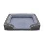 REBEL RA-1106-L Premium Sofa Łóżko dla Psów i Kotów, 107x81x18 cm, Plusz, Antypoślizgowe, Pranie w Pralce