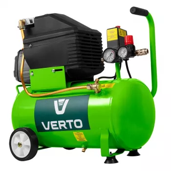 VERTO 24L olejowy kompresor powietrza, 2,8 kW, 8 bar, 206 L/min, 230V