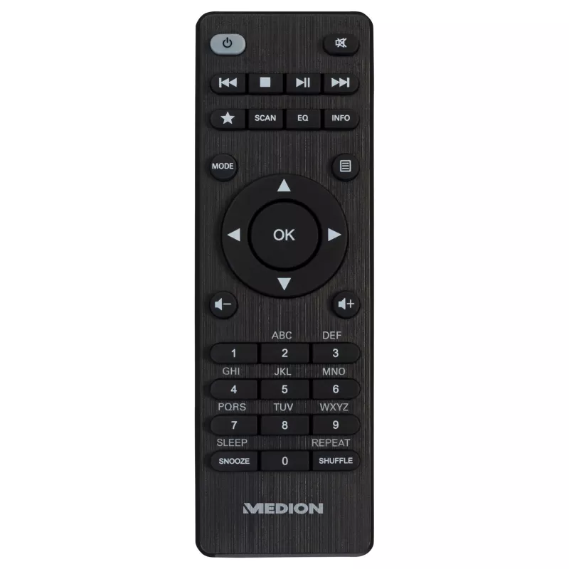 MEDION MD 89289 Stereofoniczne radio internetowe DAB+ FM Bluetooth Wi-Fi Spotify Connect Czarny