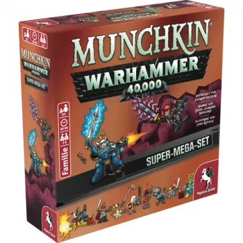 Pegasus Munchkin Warhammer 40K Super Mega Set - gra karciana