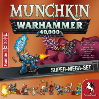 Pegasus Munchkin Warhammer 40K Super Mega Set - gra karciana