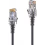 PureLink AVIT Media Series Slim kabel krosowy Cat.6a S/FTP, 0,5 m, czarny