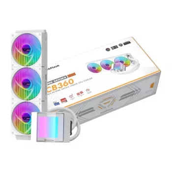 Darkflash CB360 White 360mm ARGB AIO płynny cooler CPU