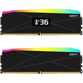 V-Color Manta XFinity+ aRGB 32GB (2 x 16GB) DDR5-6400 CL32 zestaw pamięci do komputera stacjonarnego, Intel XMP 3.0 / AMD EXPO, czarny