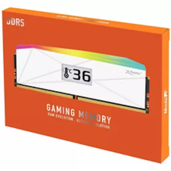 V-Color Manta XFinity+ aRGB 32GB (2x16GB) DDR5-6400 CL32 Biały zestaw pamięci dla komputerów stacjonarnych