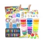 iLike Slime DIY Kit XL Kompletny zestaw do robienia slime w domu wielokolorowy