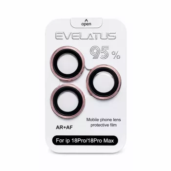 Evelatus Apple iPhone 18 Pro / 18 Pro Max Ochrona obiektywu aparatu Armor Burgundy