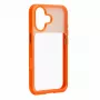 Evelatus Apple iPhone 17 LiveCase Hybrid Case z podstawką PC+TPU pomarańczowe
