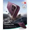 ESR Cyber Tough Kickstand etui MagSafe do iPhone 17 Pro / 18 Pro – Deep Burgundy