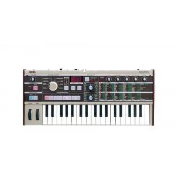 Korg microKORG Syntezator Analog Modeling z 37 Mini Klawiszami i Wokoderem, Szary