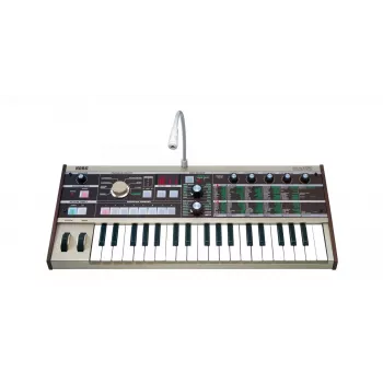 Korg microKORG Syntezator Analog Modeling z 37 Mini Klawiszami i Wokoderem, Szary