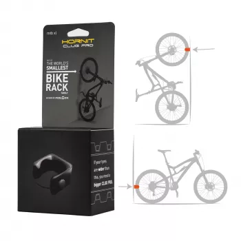 HORNIT CLUG PRO MTB XL Uchwyt Ścienny na Rower Czarny 7764XCP