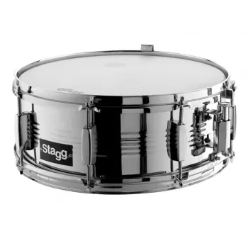 Stagg SDS-1455ST8/M 14 inch x 5,5 inch stalowy bęben mały, chromowany