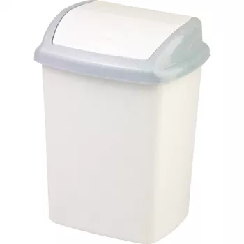 Kosz na śmieci CURVER Dominik 25L, szary, 36,5 x 29,1 x 48 cm