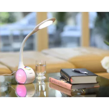 Lampa biurkowa LED Activejet AJE-RAINBOW RGB z podstawą RGB Lightning