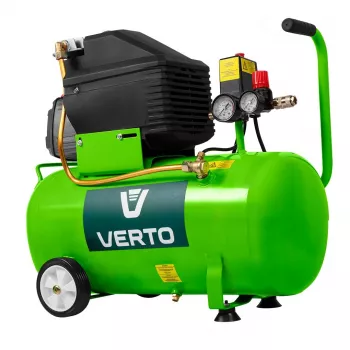 VERTO Sprężarka powietrza olejowa 50L, 230V, 2,2kW, 8 bar, 206 L/min