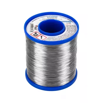 CYNEL LEC-LUT0112-1000 Drut lutowniczy Sn60Pb40 z topnikiem kalafoniowym 3mm 1kg Szpula