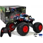 LEAN TOYS 9023 Dinozaur Zdalnie Sterowany Samochód Terenowy z Dużymi Kołami 2.4G – Skala 1:16 Napęd 4WD Off-Road Pojazd RC, Zielony/Brązowy