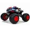 LEAN TOYS 9023 Dinozaur Zdalnie Sterowany Samochód Terenowy z Dużymi Kołami 2.4G – Skala 1:16 Napęd 4WD Off-Road Pojazd RC, Zielony/Brązowy