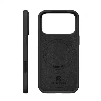 Crong Color Cover Magnetic etui na iPhone 18 Pro Max / 17 Pro Max (czarny)