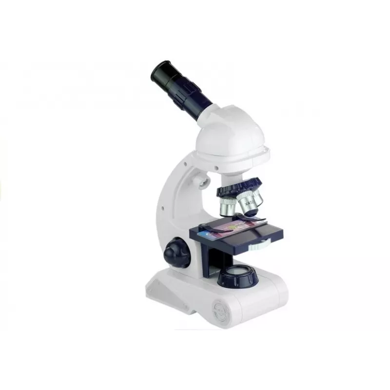 LEAN TOYS Mikroskop dla dzieci 80x 200x 450x z akcesoriami