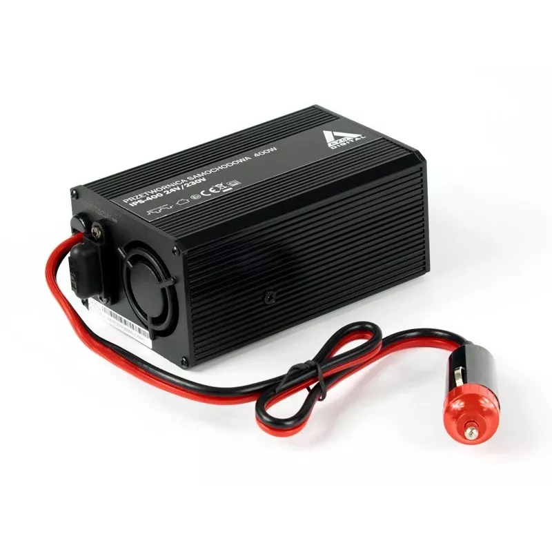 AZO Digital IPS-400 24V DC do 230V AC falownik modyfikowany sinus 400W