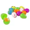 LEAN TOYS Jajka Wielkanocne Squishy Króliczek Zabawka Zestaw 12 Sztuk