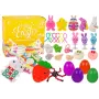 LEAN TOYS Wielkanocne Zabawki Antystresowe Zestaw 24 Elementy