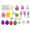 LEAN TOYS Wielkanocne Zabawki Antystresowe Zestaw 24 Elementy